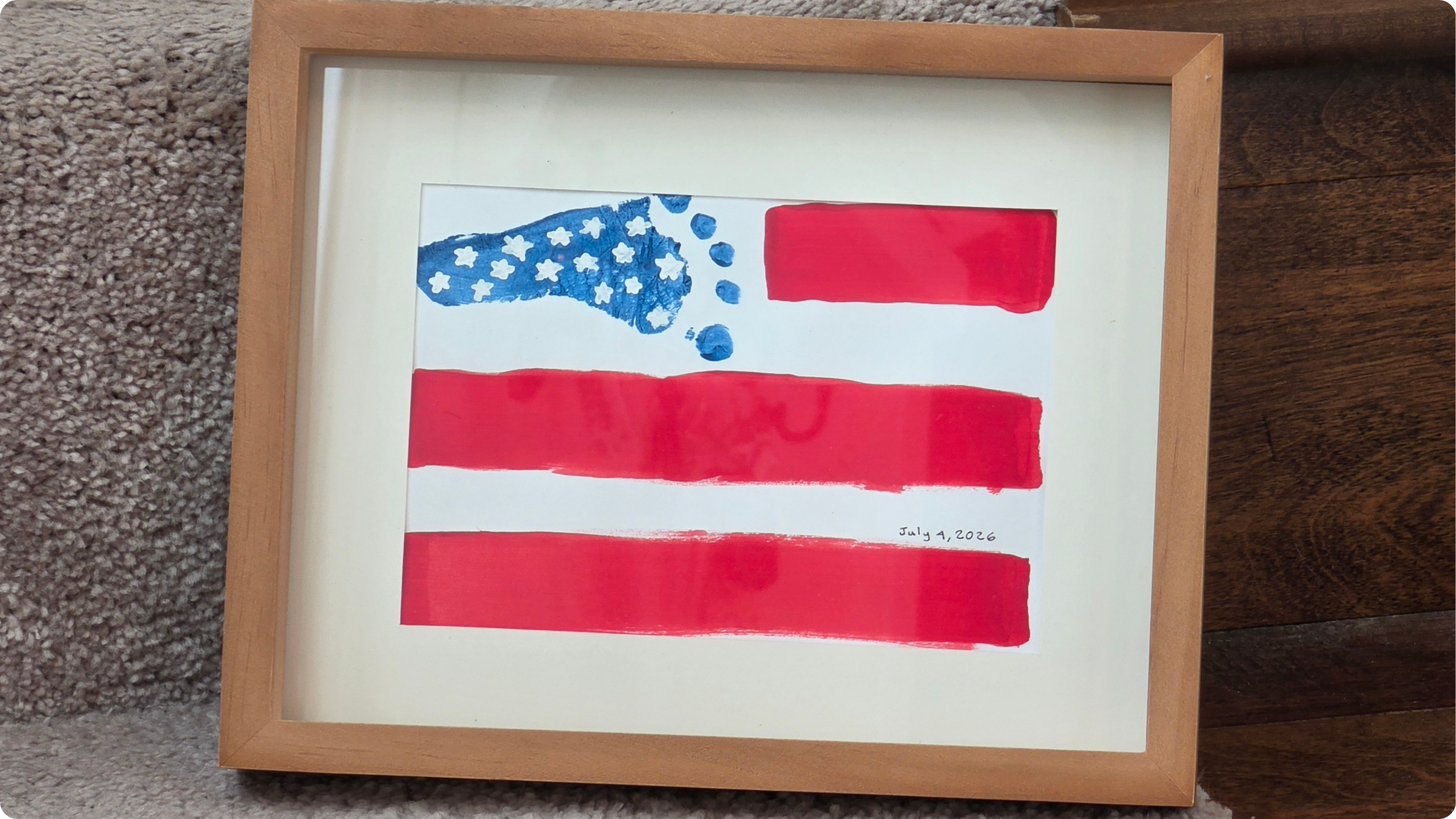 Footprint Framed