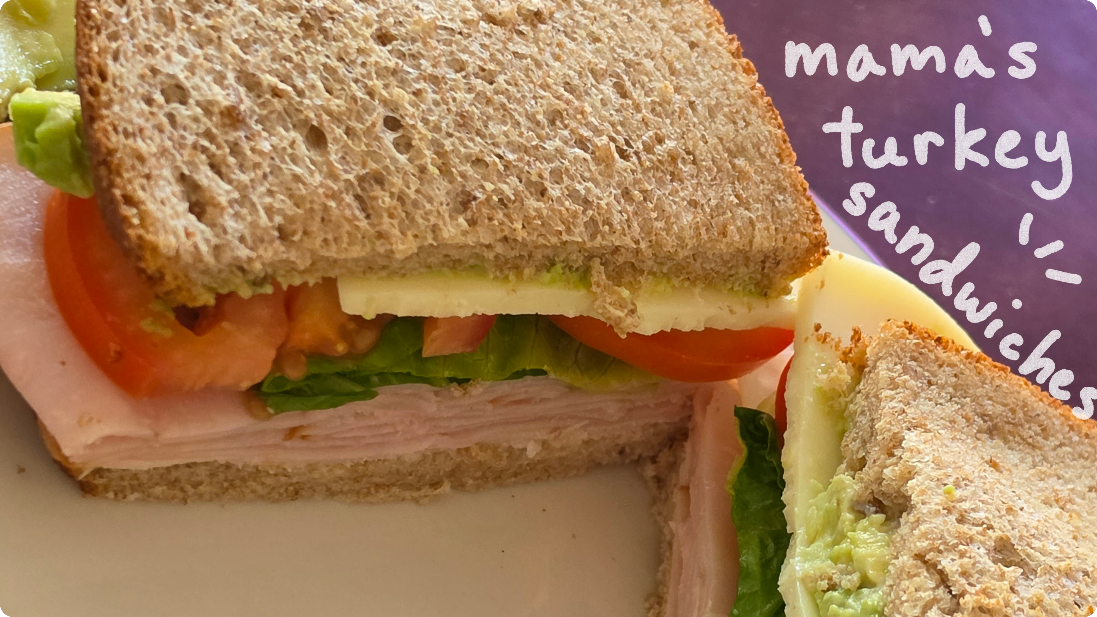 Image of Grandma's Turkey Sandwiches